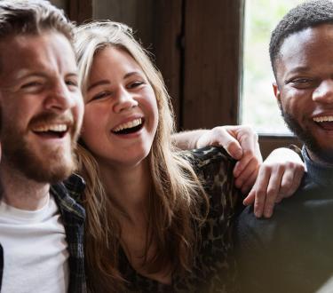 a group of young people